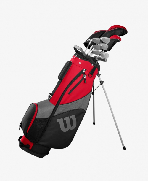 Wilson Profile - Komplett sett - Stl - 9 kller og brebag - Herre - Hyre i gruppen Golfhandelen / Golfkller / Nybegynnersett hos Golfhandelen Ltd (WSProfileHerre)